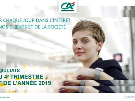 Résultats du quatrième trimestre et de l'année 2019
