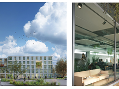 Amundi Immobilier annonce l’acquisition de « Max & Moore », deux immeubles de bureaux en construction à Amsterdam