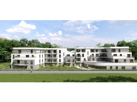 Fin du gros œuvre pour la résidence séniors Le Domaine Lafayette de Crédit Agricole Immobilier à Marnes-la-Coquette (92)