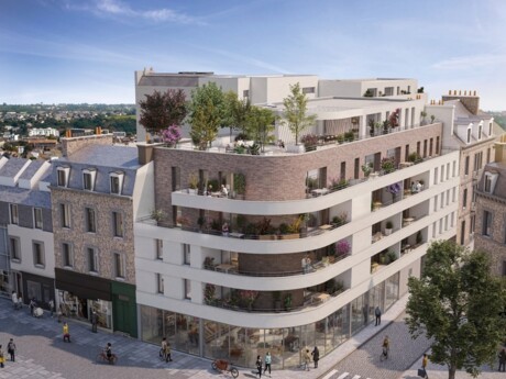 Crédit Agricole Immobilier et la Caisse régionale des Côtes d'Armor posent la première pierre de « Kalon An Arvor », une résidence contemporaine respectueuse du patrimoine historique de Saint-Brieuc (22)