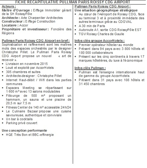 07042016 Fiche récapitulative Pullman Paris Roissy CDG Airport.jpg