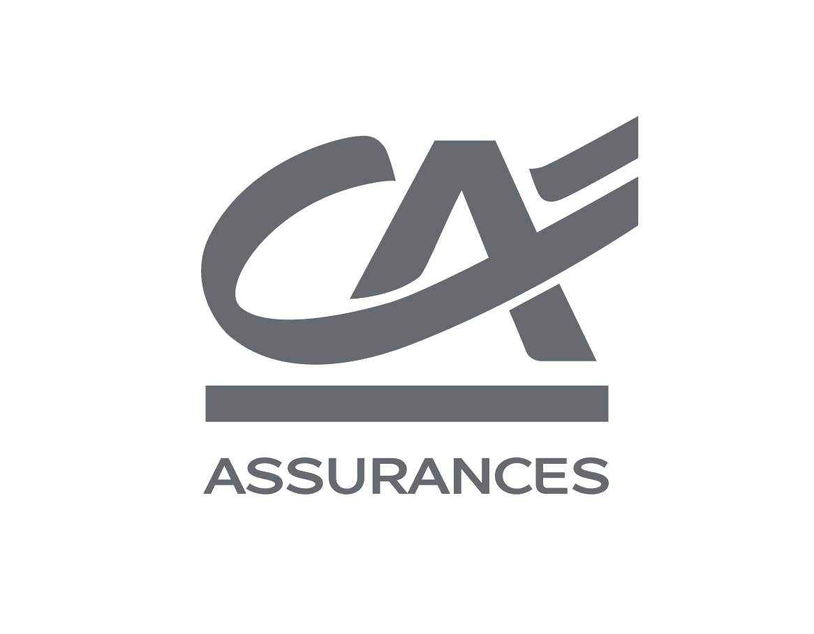 Crédit Agricole Assurances Logo Gris