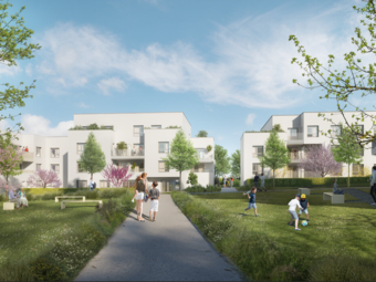 Inauguration au cœur du futur écoquartier à Chambray-lès-Tours (37)