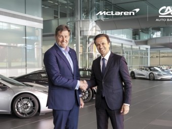 CA Auto Bank et McLaren Automotive annoncent un nouvel accord  pour McLaren Financial Services