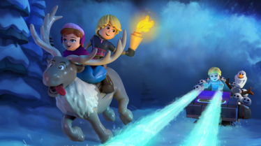 LA REINE DES NEIGES - MAGIE DES AURORES BOREALES