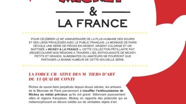 Mickey X Monnaie de Paris