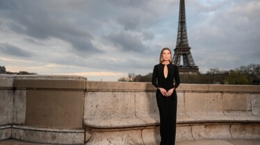 Good American Family - Ellen Pompeo à Paris