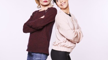 Isa (Isabelle DESPLANTES) et Barbara (Lubna GOURION)_complices.jpg