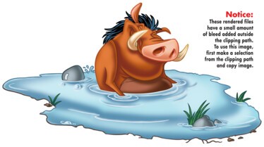 Pumbaa dans sa mare détouré.jpg