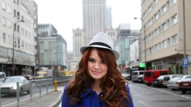 Debby Ryan (Jessie) en Pologne (janvier 2012) - 4.JPG