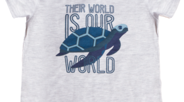 Okaidi T-shirt Their World is our World.png