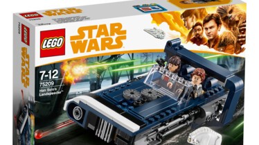 Le Landspeeder d'Han Solo LEGO