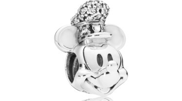 Mickey Mouse Shimmering Steamboat Willie Portrait Charm.jpg