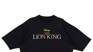 Disney The Lion King x ASOS DESIGN unisex oversized cropped t-shirt with rainbow logo - 24,99 euros.jpg