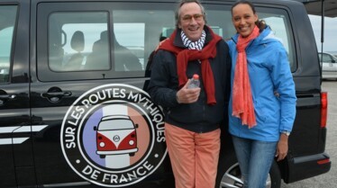 Sur les routes mythiques de France  La route du Parc d’Armorique avec Philippe Lavil.JPG