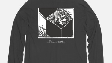 Stance - Mickey x Keith Haring t-shirt noir (2).jpg