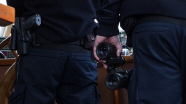 Hambourg port sous haute protection 1.JPG