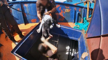 Caraïbes côtes sous surveillance - Homme à la mer (3).JPG