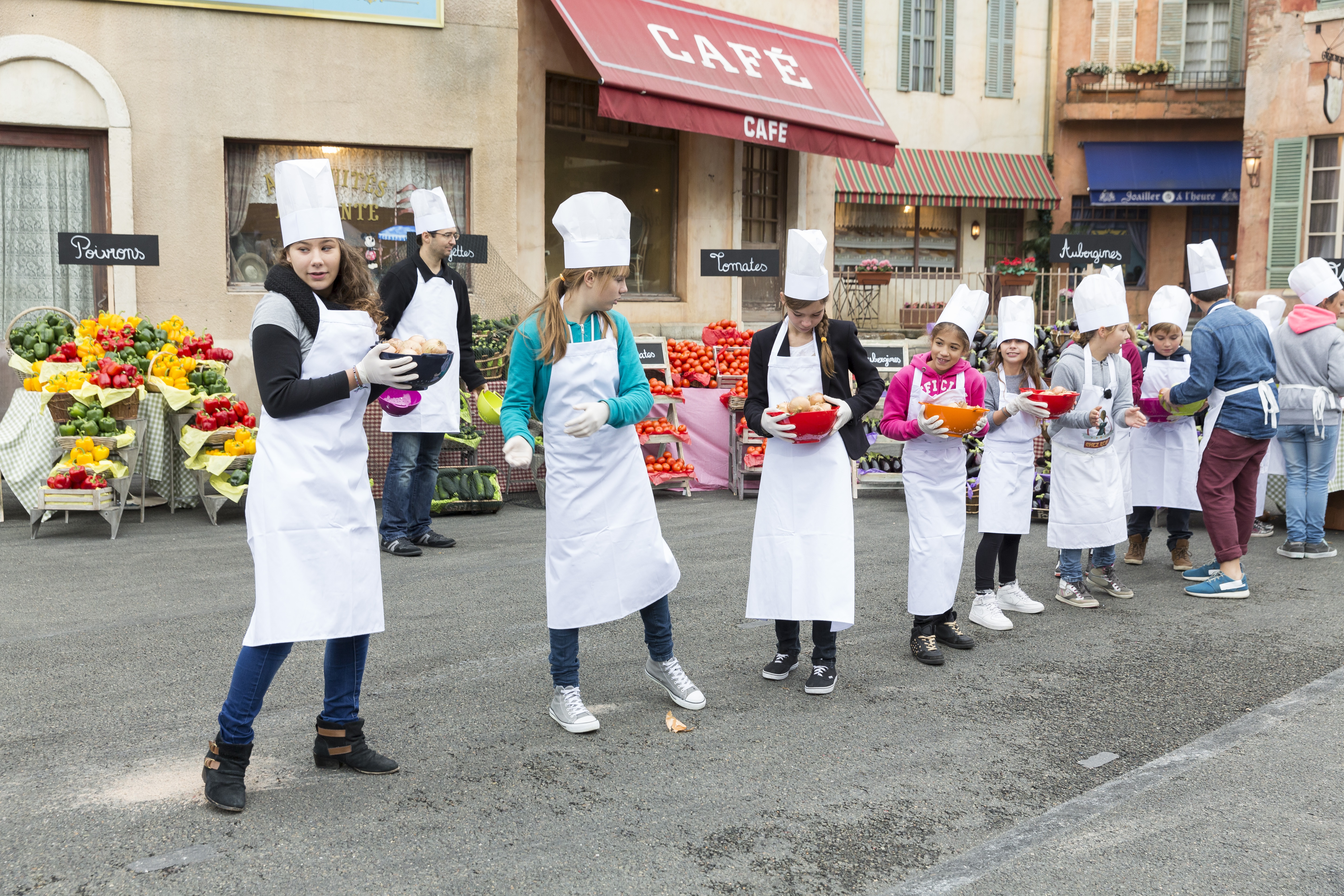 Chez Rémy  le grand défi - Préparation de la ratatouille
