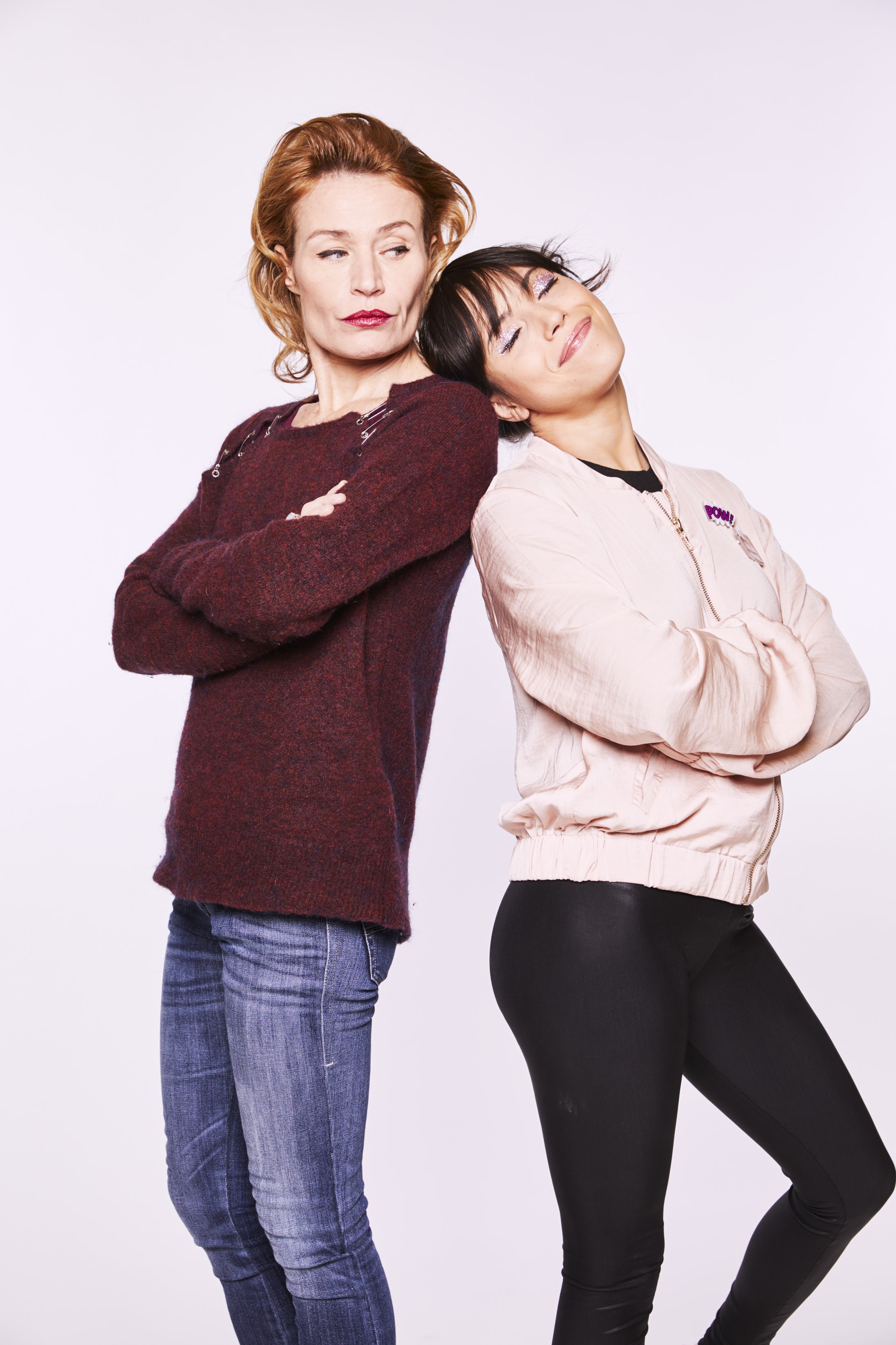 Isa (Isabelle DESPLANTES) et Barbara (Lubna GOURION).jpg