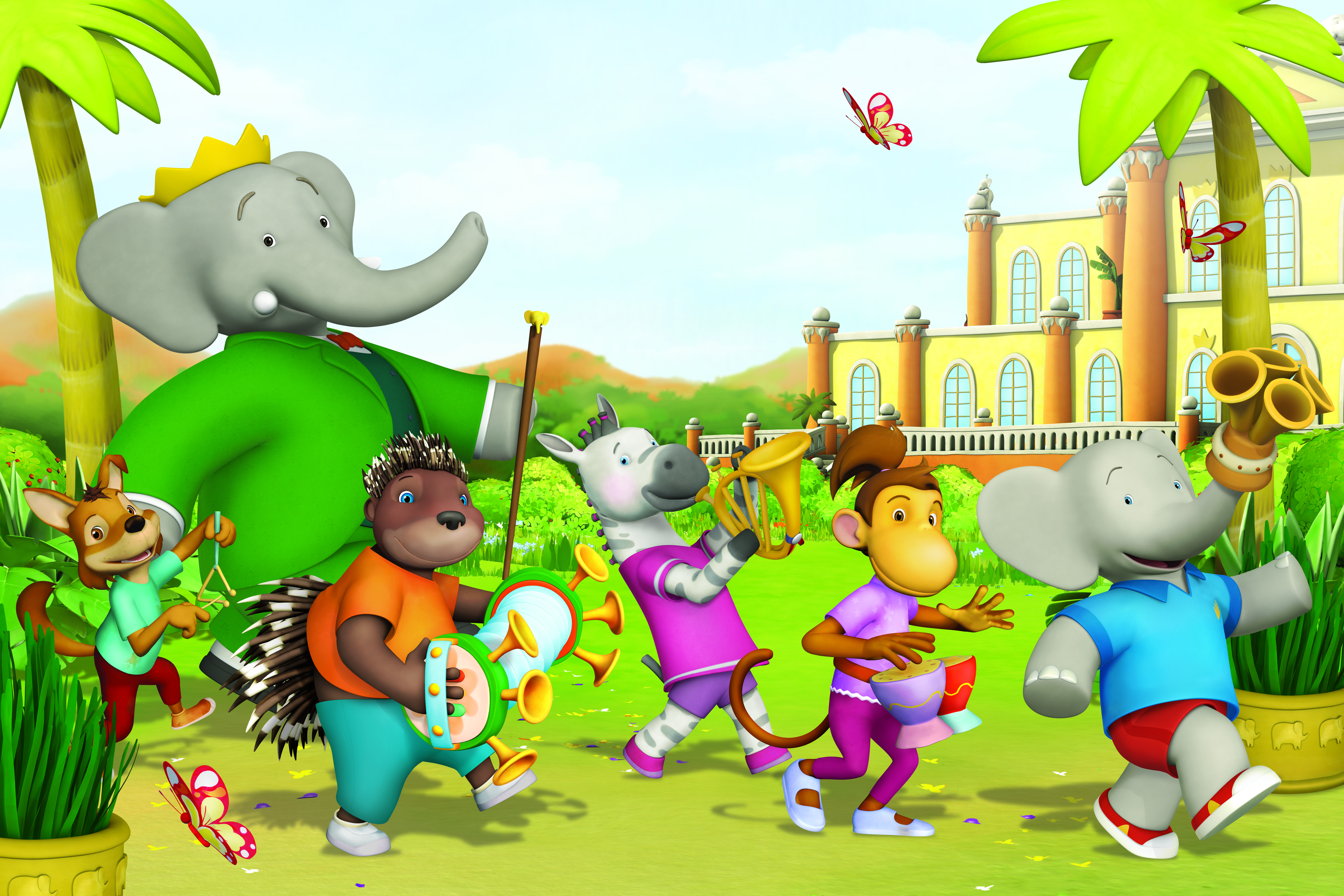 Babar, Badou et ses amis