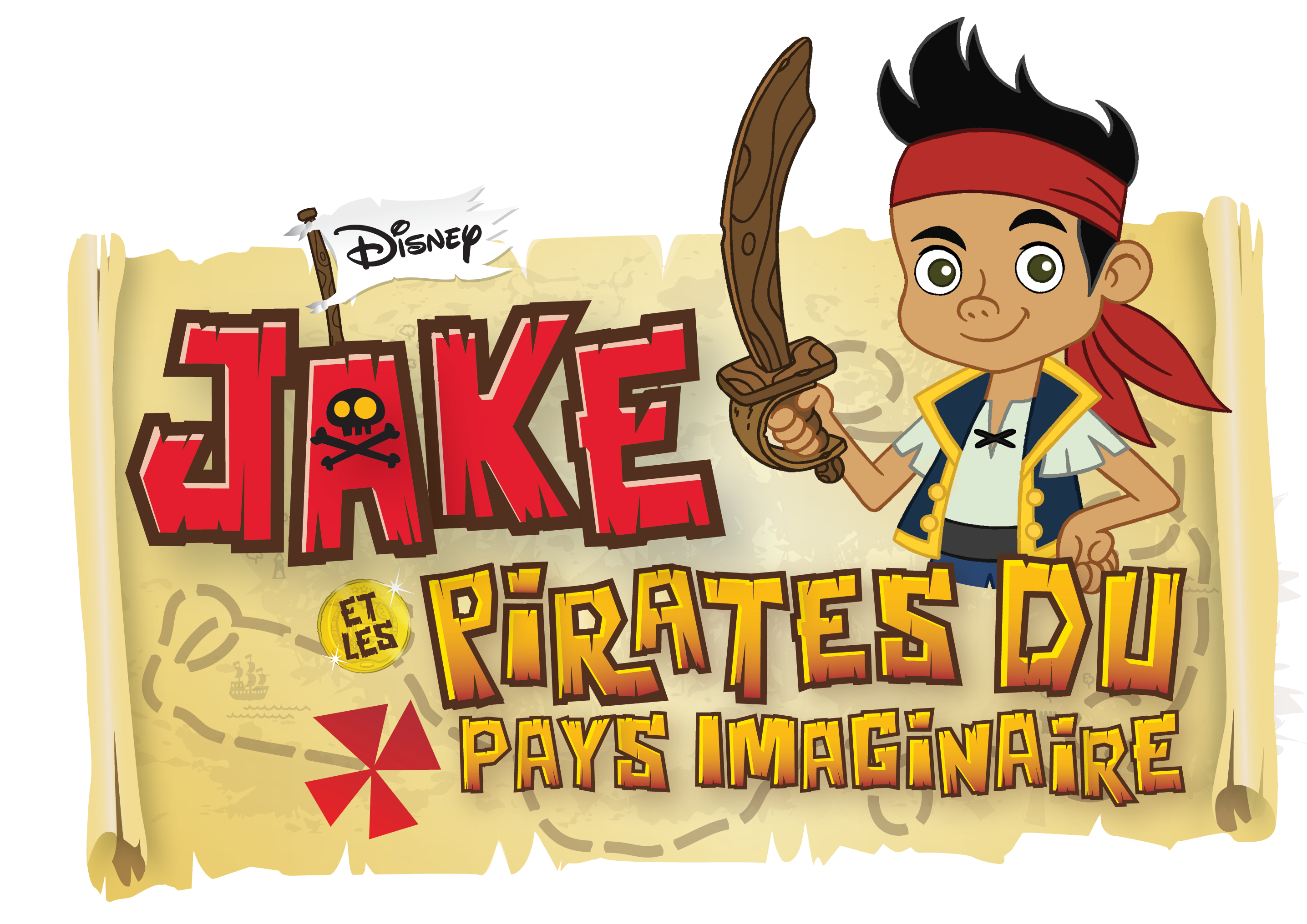 Logo Jake et les pirates du pays imaginaire.png