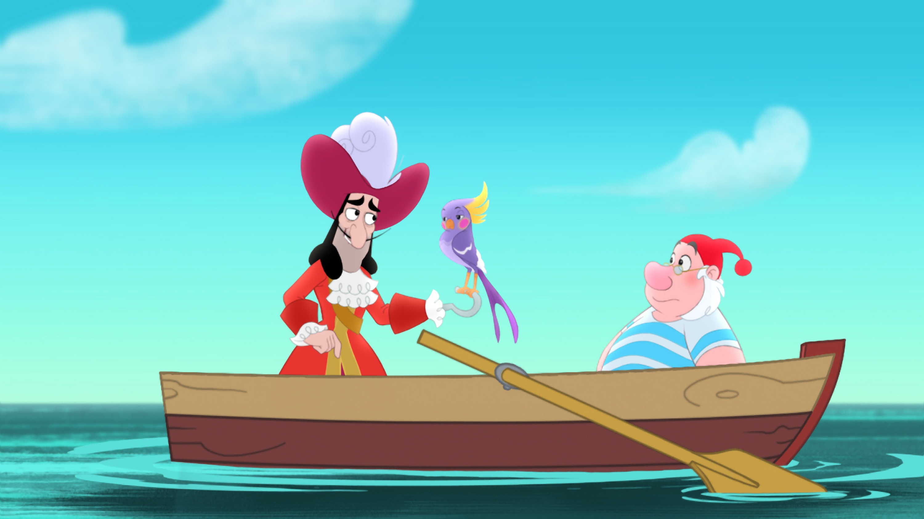 Capitaine Crochet et Mouche sont sur un bateau....jpg