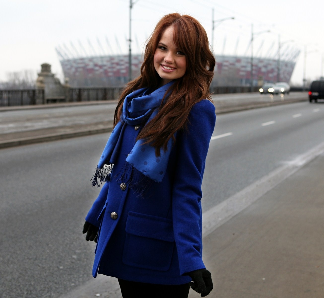 Debby Ryan (Jessie) en Pologne (janvier 2012) - 5.jpg