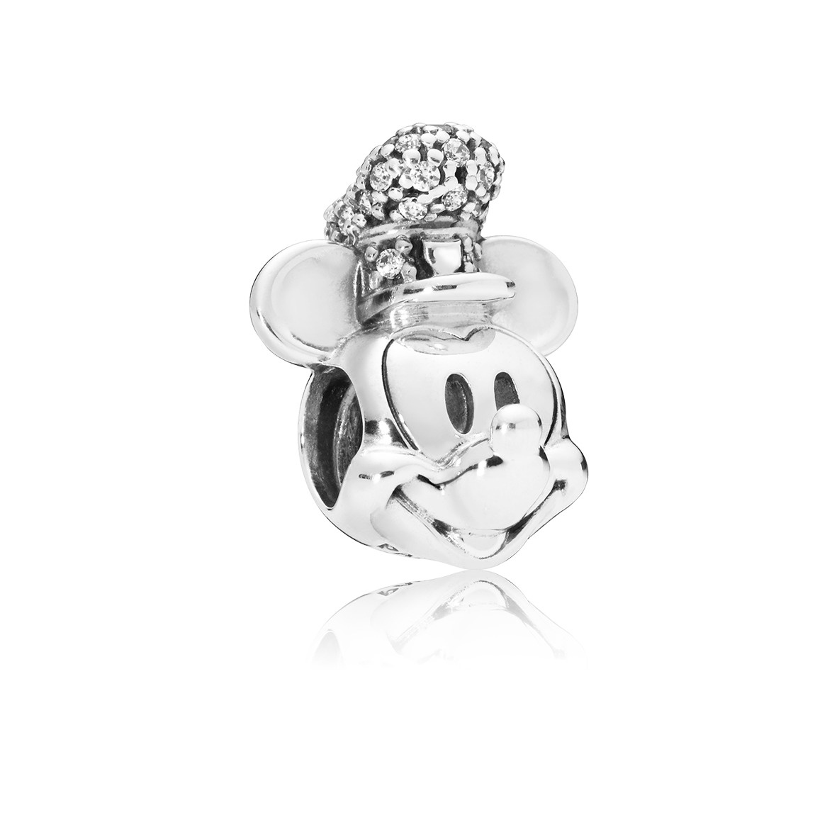 Mickey Mouse Shimmering Steamboat Willie Portrait Charm.jpg