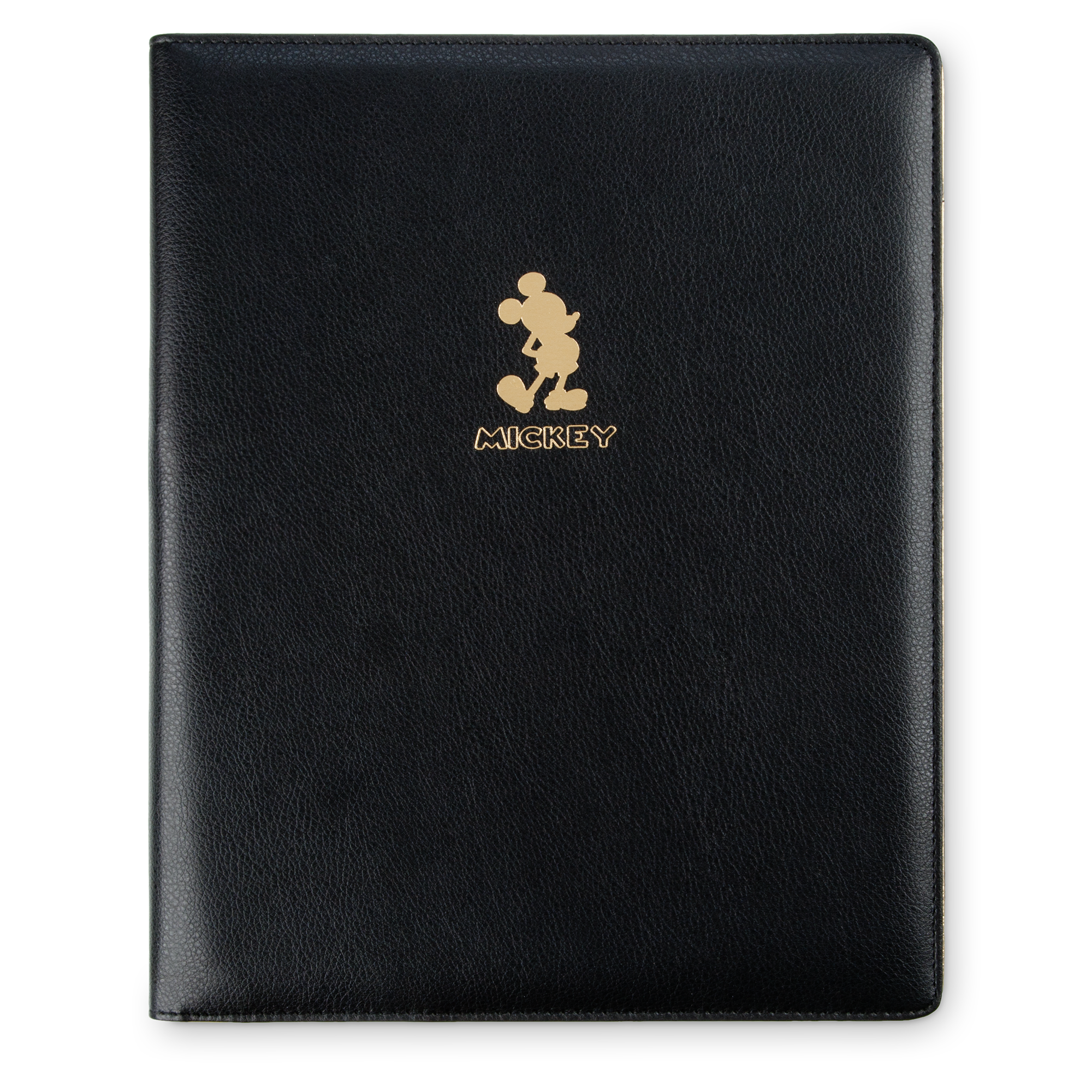 Disney Store Mickey Mouse Gold Collection Deluxe Padfolio.tif