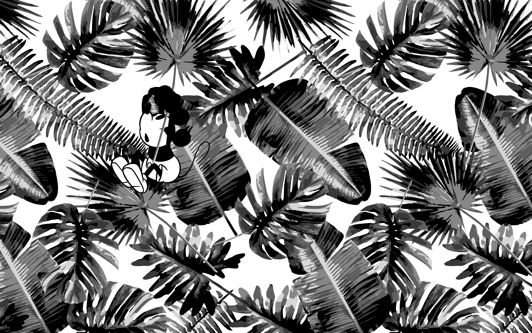 Jungle Mickey Wallpaper.png