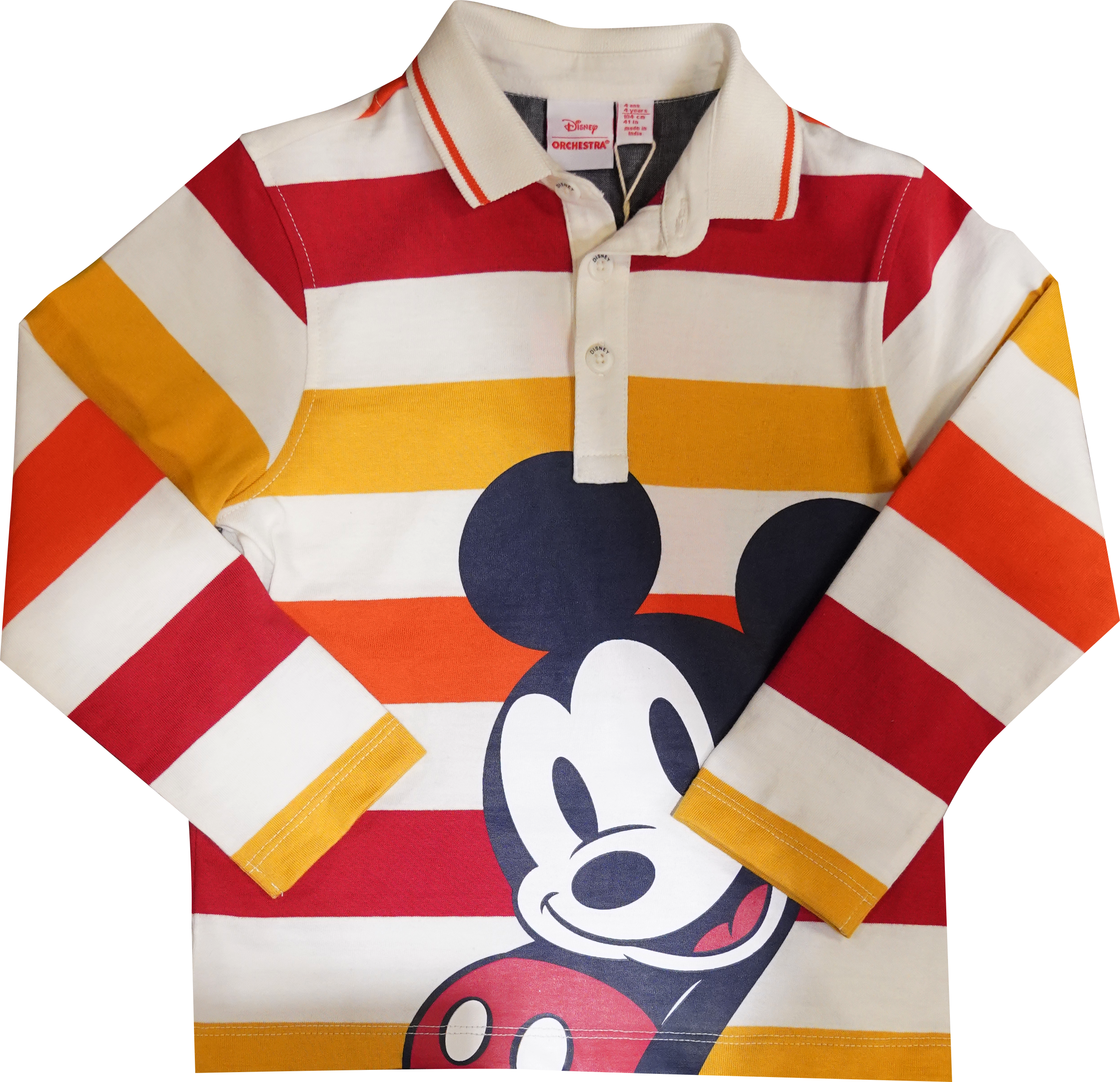 Polo manches longues Mickey - Orchestra.png