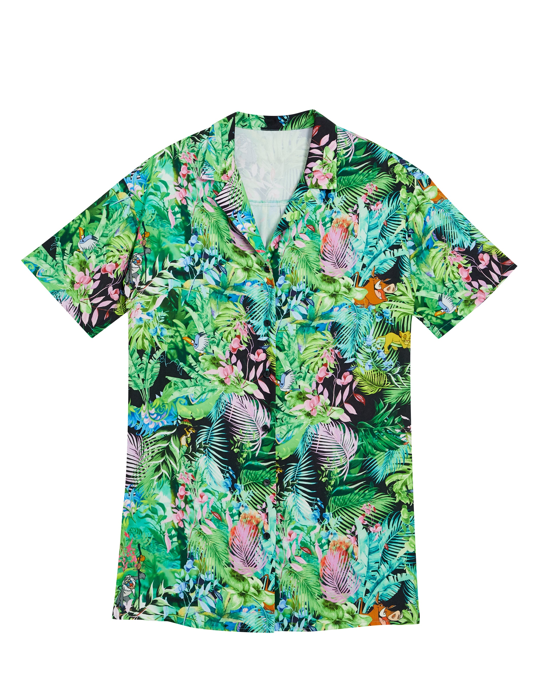 Disney The Lion King x ASOS DESIGN shirt dress in jungle print - 55,99 euros.jpg