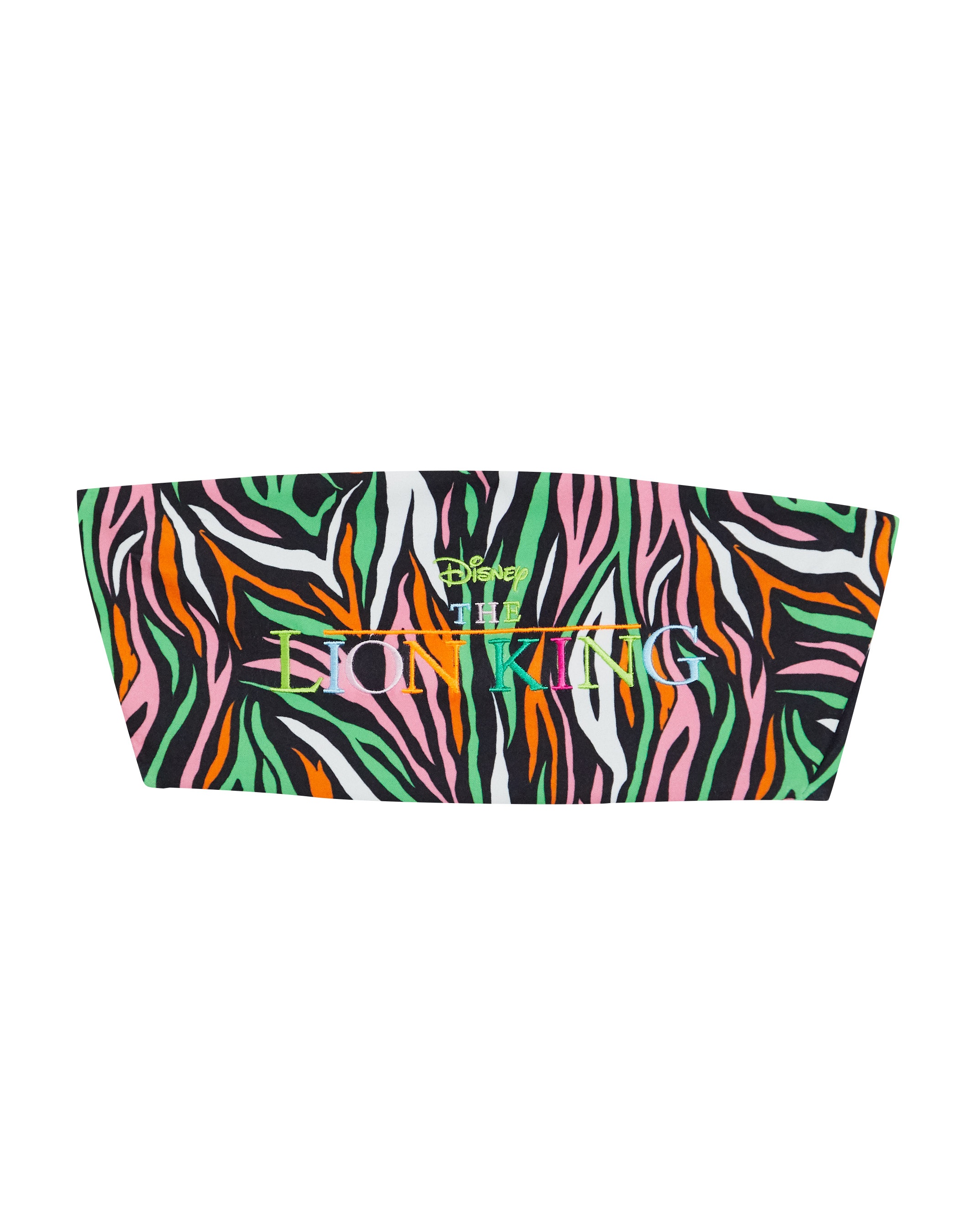 Disney The Lion King x ASOS DESIGN bandeau top co-ord in zebra print with logo embroidery - 22,99 euros.jpg
