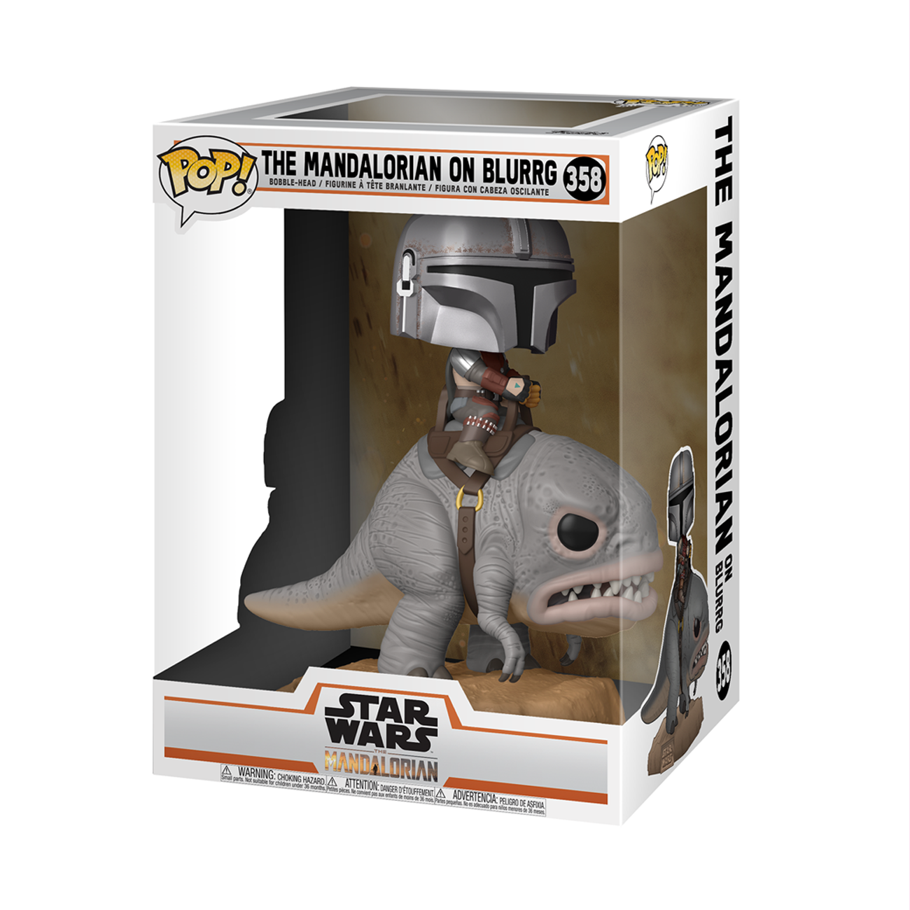 Pop! Deluxe The Mandalorian on Blurrg by Funko.png