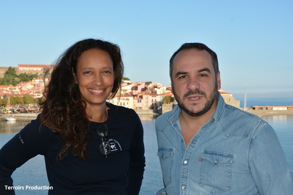 Sur les routes mythiques de France  La route du pays Catalan avec François-Xavier Demaison (1).JPG