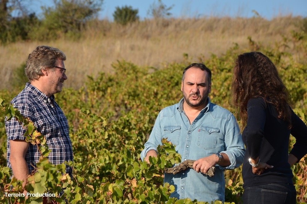 Sur les routes mythiques de France  La route du pays Catalan avec François-Xavier Demaison.JPG
