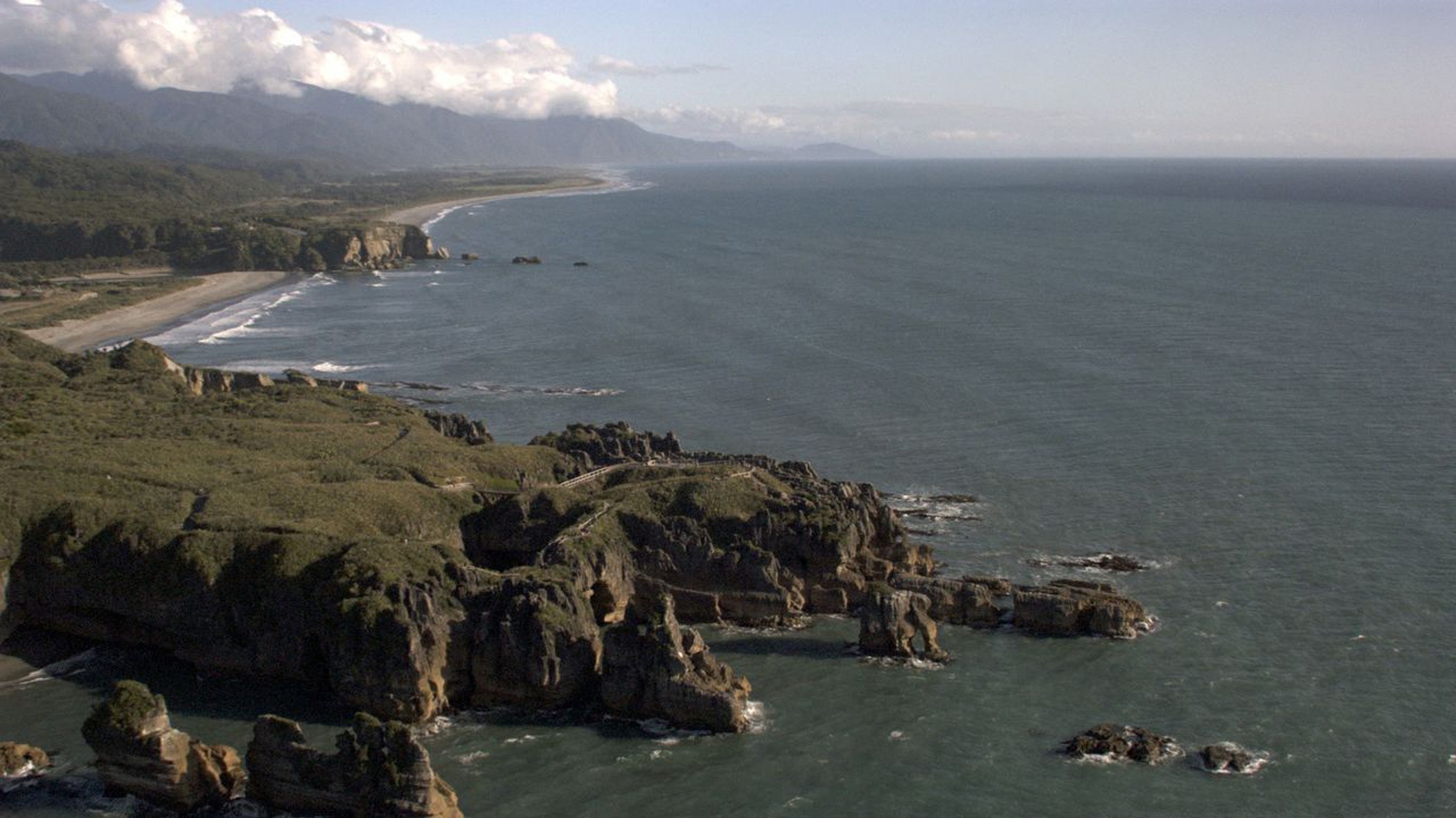 La Nouvelle-Zélande vue du ciel La côte Ouest de l'île du Sud (1).jpg