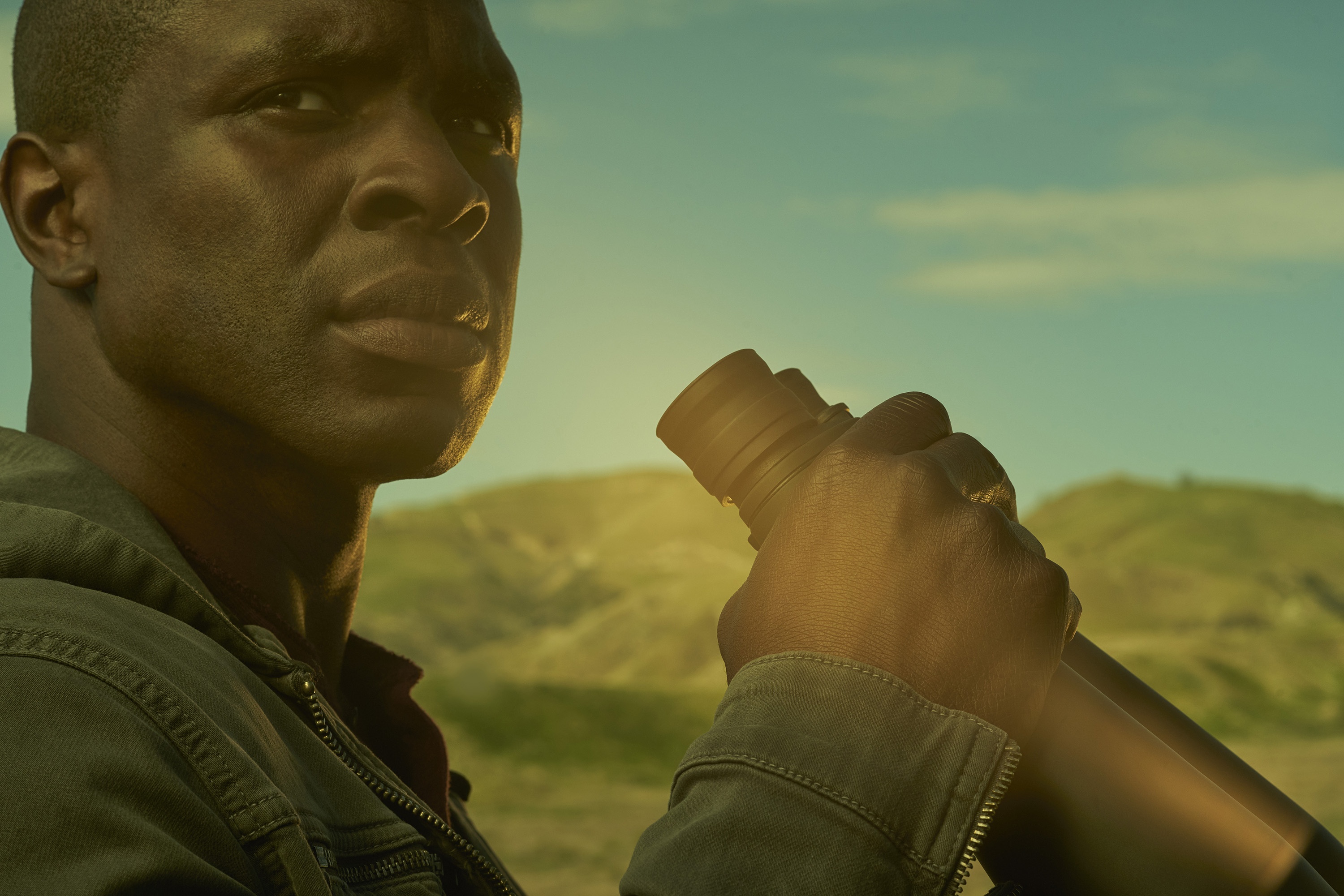 FX's THE OLD MAN -- Pictured Gbenga Akinnagbe as Julian Carson. CR Kurt IswarienkoFX[3].jpg