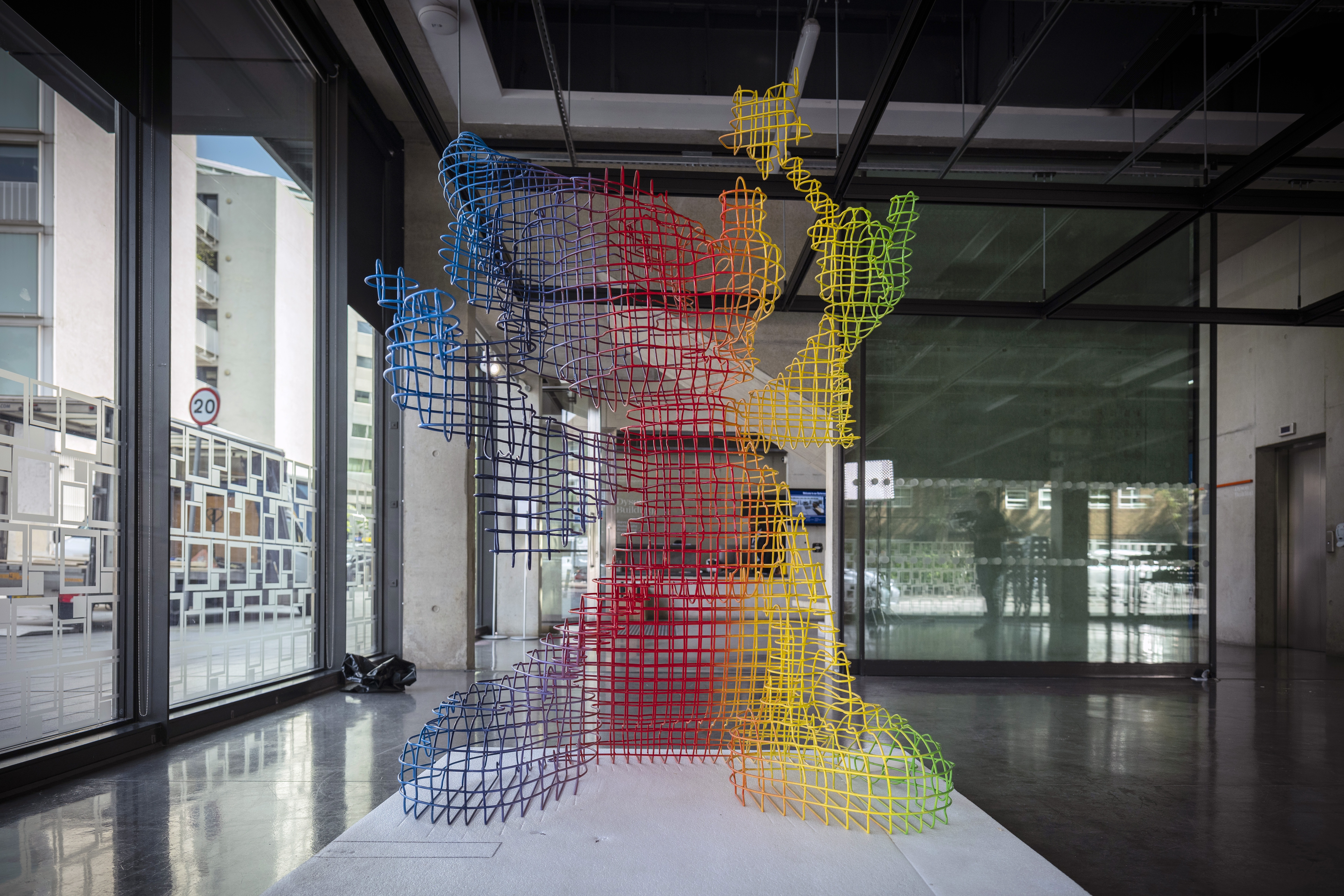 Credit_ Vianney Le Caer_4_AP Content Services for Disney_The unveiling of The Structural Sorcerer – a Sorcerer’s Apprentice Mickey Sculpture at the Royal College of Art in Battersea, London for Disney’s Create 100. .jpg