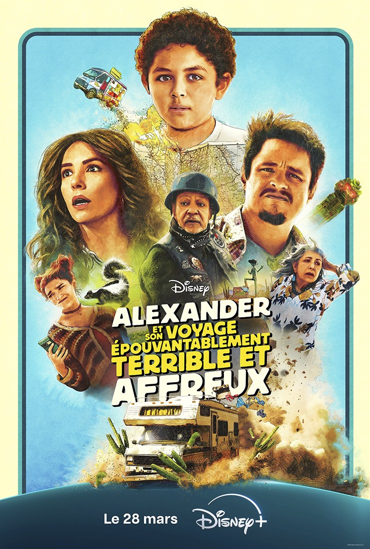 AFFICHE - Alexander et son voyage épouvantablement terrible et affreux