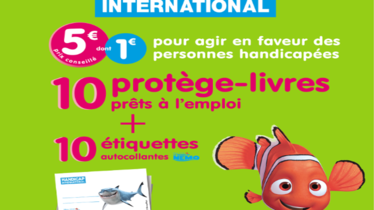 The Walt Disney Company France et Franck Dubosc s’engagent pour Handicap International en soutenant le Sac à sapin et le Kit Plio
