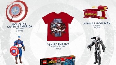 CAPTAIN AMERICA CIVIL WAR se dévoile à travers une collection de jouets et accessoires !