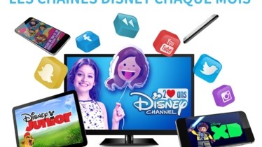AUDIENCES : 1 ENFANT SUR 2 REGARDE LES CHAINES DISNEY CHAQUE MOIS