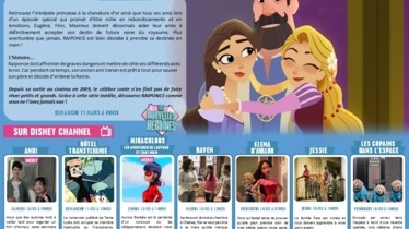 Bulletin des programmes Disney Channel semaine 11