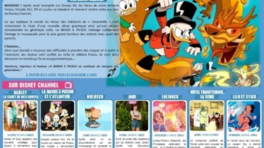 Bulletin des programmes Disney Channel Semaine 15
