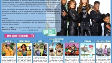 Bulletin des programmes Disney Channel semaine 25