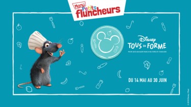 Flunch s’associe à Disney Tous en Forme pour encourager les enfants à bien manger… et bien bouger !