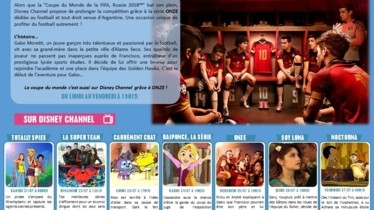 Bulletin des programmes Disney Channel semaine 30