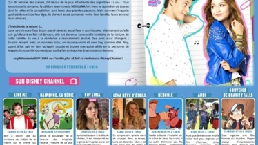 Bulletin des programmes Disney Channel semaine 36